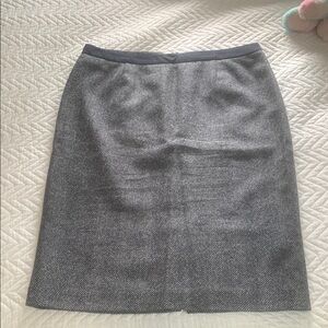 Boden navy tweed Pencil Skirt Knee-Length Work